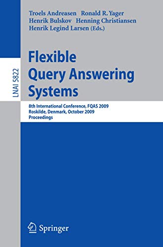 Stock image for Flexible Query Answering Systems for sale by Basi6 International