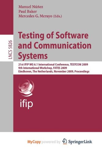 9783642050329: Testing of Software and Communication Systems