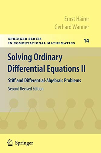 Beispielbild fr Solving Ordinary Differential Equations II: Stiff and Differential-Algebraic Problems Springer Seri zum Verkauf von medimops