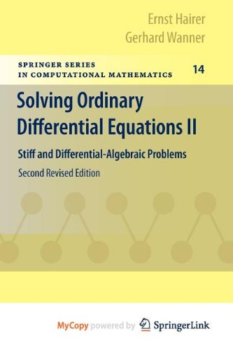 Imagen de archivo de Solving Ordinary Differential Equations II: Stiff and Differential-Algebraic Problems a la venta por ThriftBooks-Dallas