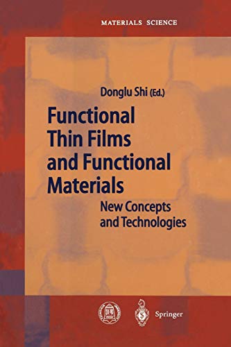 Stock image for Functional Thin Films and Functional Materials : New Concepts and Technologies for sale by Ria Christie Collections