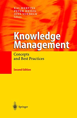 Stock image for Knowledge Management: Concepts and Best Practices for sale by Lucky's Textbooks