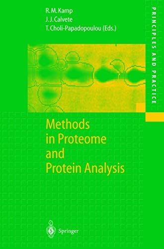 Stock image for Methods in Proteome and Protein Analysis (Principles and Practice) for sale by Mispah books