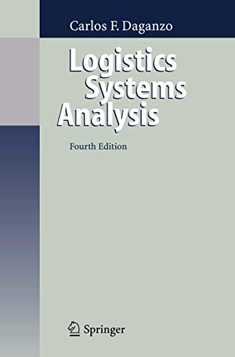 Stock image for Logistics Systems Analysis for sale by Book Deals