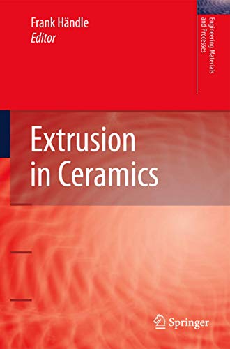 9783642066016: Extrusion in Ceramics (Engineering Materials and Processes)