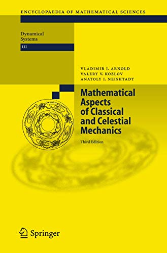 9783642066474: Mathematical Aspects of Classical and Celestial Mechanics: 3 (Encyclopaedia of Mathematical Sciences)