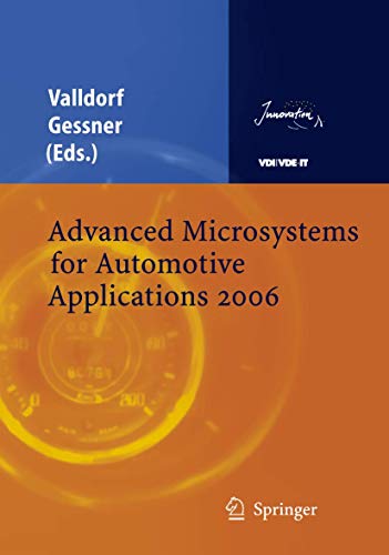 Stock image for Advanced Microsystems for Automotive Applications 2006 for sale by Buchpark