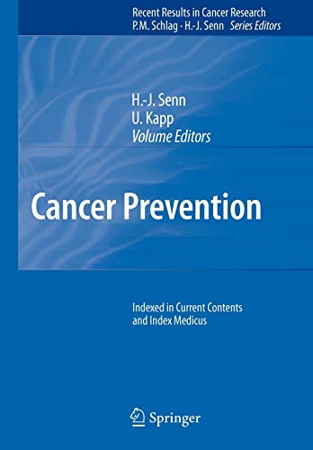 9783642072352: Cancer Prevention