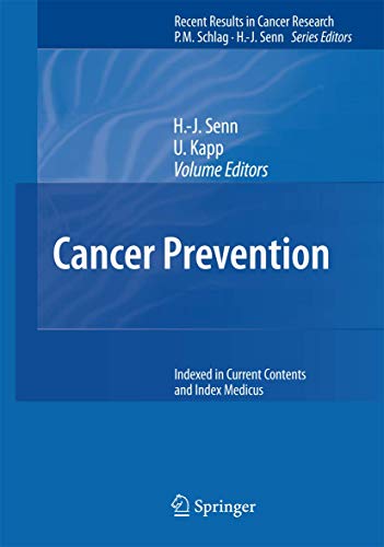9783642072352: Cancer Prevention: 174 (Recent Results in Cancer Research, 174)