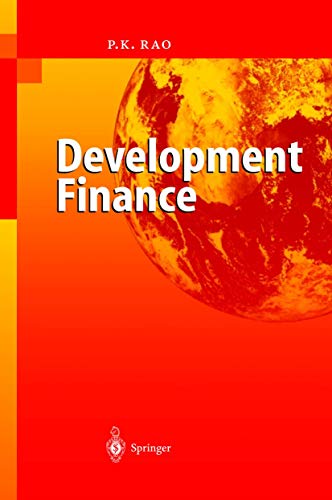 Development Finance (9783642072772) by Rao, P.K.
