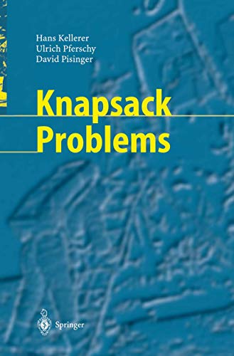 Stock image for Knapsack Problems for sale by GF Books, Inc.