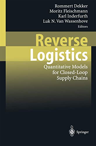 Stock image for Reverse Logistics: Quantitative Models for Closed-Loop Supply Chains for sale by Phatpocket Limited