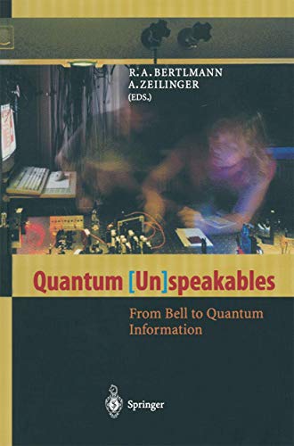 9783642076640: Quantum (Un)speakables: From Bell to Quantum Information