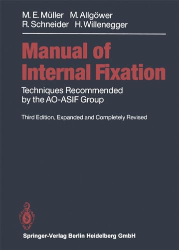 Stock image for Manual of Internal Fixation for sale by Books Puddle