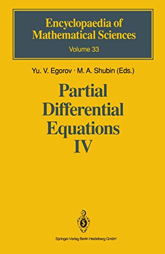 9783642080999: Partial Differential Equations IV: Microlocal Analysis and Hyperbolic Equations (4)