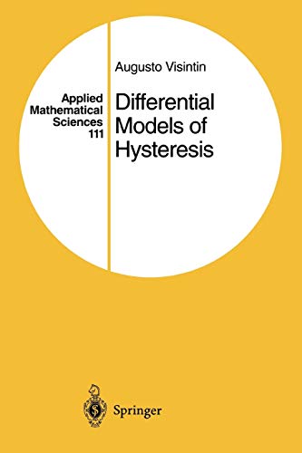 9783642081323: Differential Models of Hysteresis: 111 (Applied Mathematical Sciences)