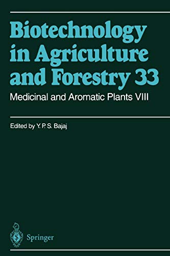 Medicinal and Aromatic Plants VIII - Y. P. S. Bajaj