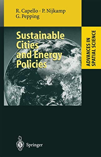 9783642084348: Sustainable Cities and Energy Policies (Advances in Spatial Science)