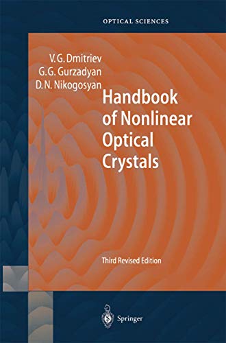 9783642084720: Handbook of Nonlinear Optical Crystals: 64 (Springer Series in Optical Sciences)