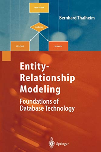 9783642084805: Entity-Relationship Modeling: Foundations of Database Technology