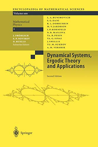 Imagen de archivo de Dynamical Systems, Ergodic Theory and Applications (Encyclopaedia of Mathematical Sciences, 100) a la venta por Lucky's Textbooks