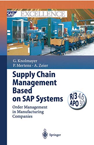 9783642086250: Supply Chain Management Based on Sap Systems: Order Management in Manufacturing Companies