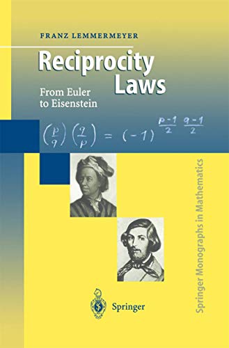 Stock image for Reciprocity Laws : From Euler to Eisenstein for sale by Ria Christie Collections