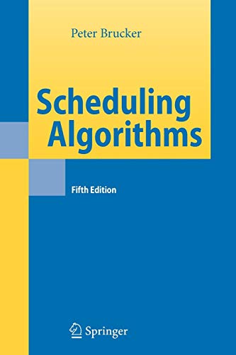 9783642089077: Scheduling Algorithms