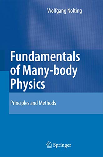 9783642091063: Fundamentals of Many-body Physics: Principles and Methods