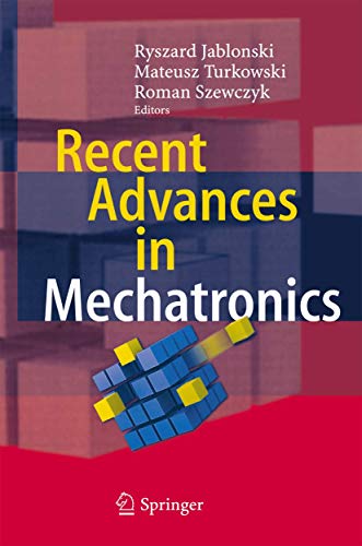 Stock image for Recent Advances in Mechatronics for sale by Ria Christie Collections
