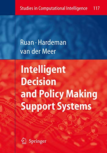 Imagen de archivo de Intelligent Decision and Policy Making Support Systems a la venta por Buchpark