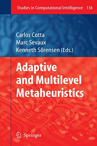 Beispielbild fr Adaptive and Multilevel Metaheuristics zum Verkauf von Ria Christie Collections