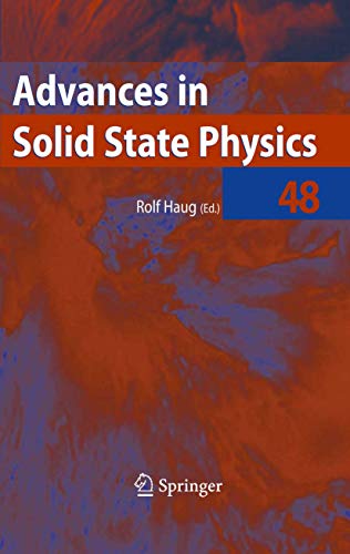 9783642099403: Advances in Solid State Physics 48