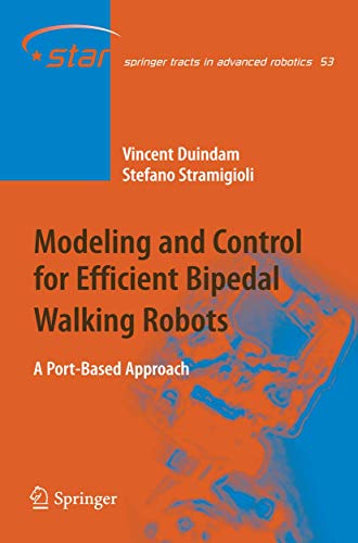 9783642100611: Modeling and Control for Efficient Bipedal Walking Robots: A Port-Based Approach