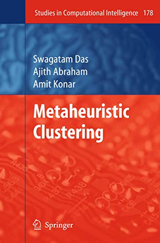 Imagen de archivo de Metaheuristic Clustering (Studies in Computational Intelligence (178)) a la venta por Mispah books