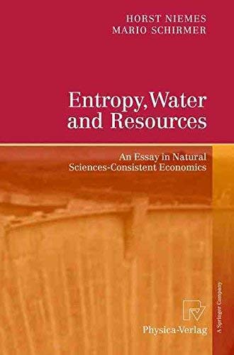 9783642103759: Entropy, Water and Resources