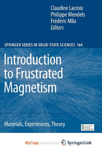 Stock image for Introduction to Frustrated Magnetism: Materials, Experiments, Theory for sale by ThriftBooks-Dallas