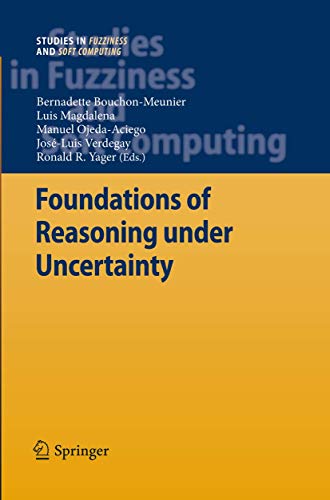 Stock image for Foundations of Reasoning under Uncertainty for sale by Book Dispensary