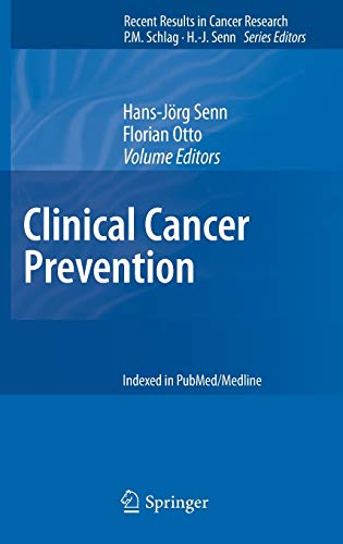 Imagen de archivo de Clinical Cancer Prevention a la venta por Better World Books