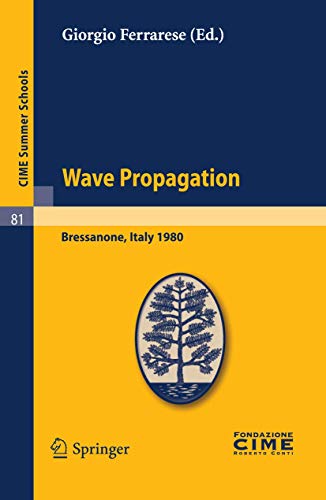 Beispielbild fr Wave Propagation : Lectures given at a Summer School of the Centro Internazionale Matematico Estivo (C.I.M.E.) held in Bressanone (Bolzano), Italy, June 8-17, 1980 zum Verkauf von Blackwell's