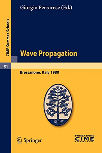 Imagen de archivo de Wave Propagation : Lectures given at a Summer School of the Centro Internazionale Matematico Estivo (C.I.M.E.) held in Bressanone (Bolzano), Italy, June 8-17, 1980 a la venta por Blackwell's