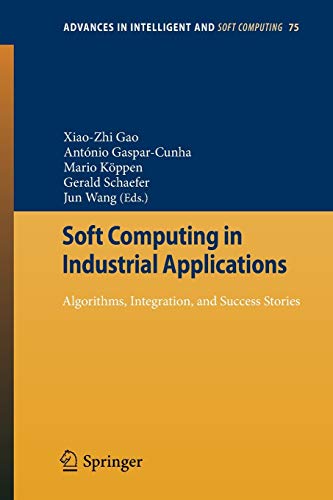 Stock image for Soft Computing In Industrial Applications for sale by Basi6 International