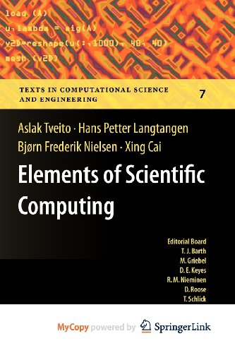 Elements of Scientific Computing (9783642113161) by Hans Petter Langtangen Bj Rn Frederik Nielsen Aslak Tveito