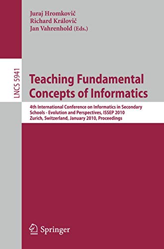 Beispielbild fr Teaching Fundamental Concepts of Informatics Theoretical Computer Science and General Issues zum Verkauf von Blackwell's