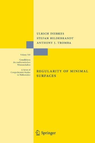 Regularity of Minimal Surfaces (Grundlehren der mathematischen Wissenschaften, 340) (9783642116995) by Dierkes, Ulrich; Hildebrandt, Stefan; Tromba, Anthony