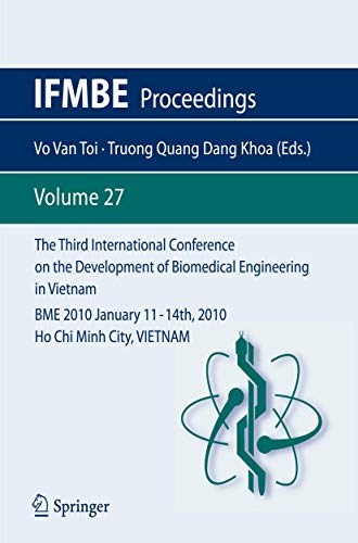 Stock image for THIRD INTERNATIONAL CONFERENCE ON DEVELOPMENT OF BIOMEDICAL ENGINEERING IN VIETNAM for sale by Basi6 International