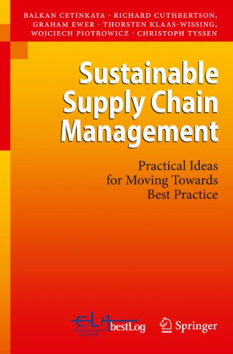Stock image for Sustainable Supply Chain Management: Practical Ideas for Moving Towards Best Practice for sale by Ammareal