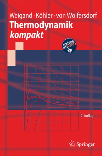 Thermodynamik kompakt (Springer-Lehrbuch) (German Edition) (9783642131127) by Jurgen Kohler Bernhard Weigand