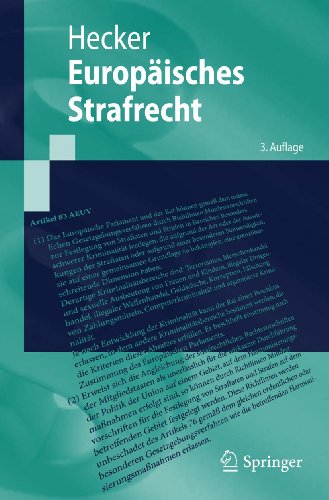 9783642131264: Europisches Strafrecht (Springer-Lehrbuch)