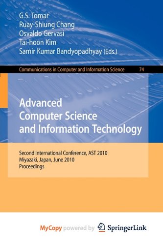 9783642133473: Advanced Computer Science and Information Technology: Second International Conference, AST 2010, Miyazaki, Japan, June 23-25, 2010. Proceedings
